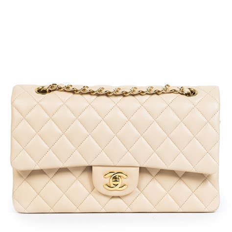 chanel nude flap bag|Chanel full flap bag.